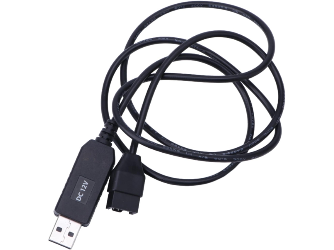 Cabo Usb De Alta Velocidade 12v/5v Para Pc Com Conector 4 Pinos E
