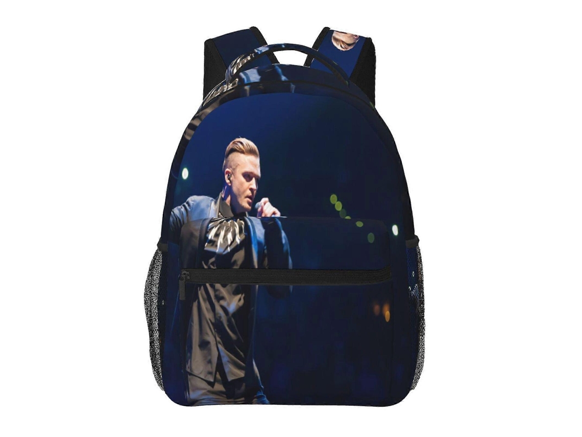 Mochila De Estudante Justin Yimberlake A42, Durável E Leve, Com Alça De Ombro Impermeável E Respirável Olysi Shop (m42)