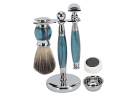 2026 kit de Cortador de Barba e Bigote com Escova, Ferramenta de Barbear e Grooming