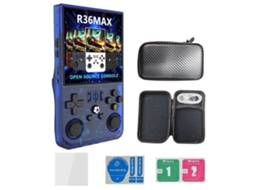 Console de jogos portátil R36MAX com tela de 4 polegadas AQUAFORGE