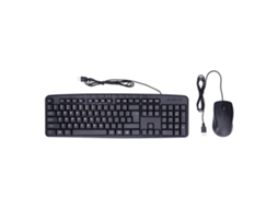 Combo De Teclado E Mouse Com Fio Para Escritório Em Casa