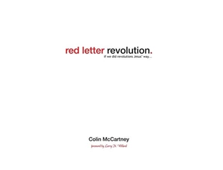 Livro Red Letter Revolution If We Did Revolution Jesus Way de Colin McCartney (Inglês)