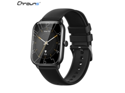 Smartwatch YIZHOOD Te576 Ip67 À Prova de Água Bt para Android e Ios Preto