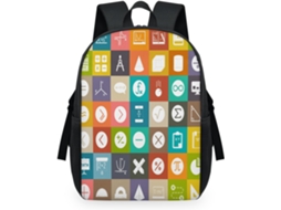 Mochila Educativa TROPICALLIFE para Matemática (32x15x44cm)