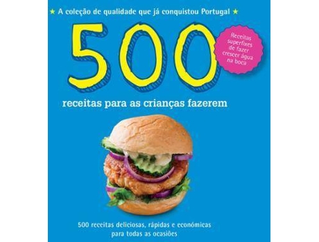 Livro 500 Receitas Para As Crianças Fazerem de Beverley Glock