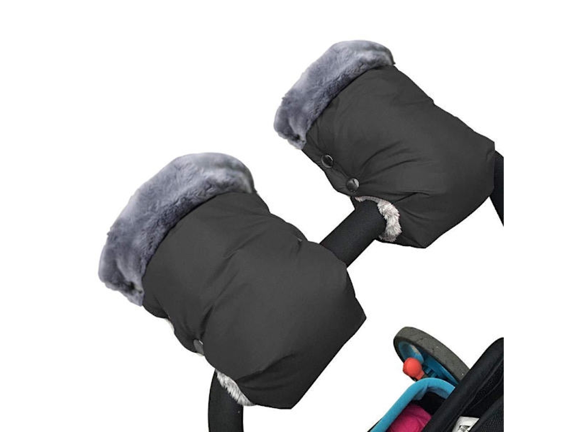 Luvas Aquecedoras para Carrinho de Bebê, 1 Par, Preto AQUAFORGE