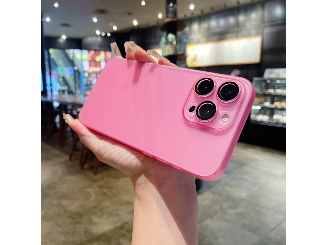 Capa Para Iphone 17 Rosa Ultrafina Magnética Tudo-em-um