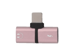 Adaptador 2 em 1 Lightning para Carregamento e Áudio do Iphone. EOOCOO