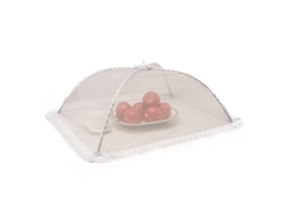 Tenda De Cobertura Alimentos Em Malha, Fio Aço, Tampa Dobrável Para Prato Cozinha