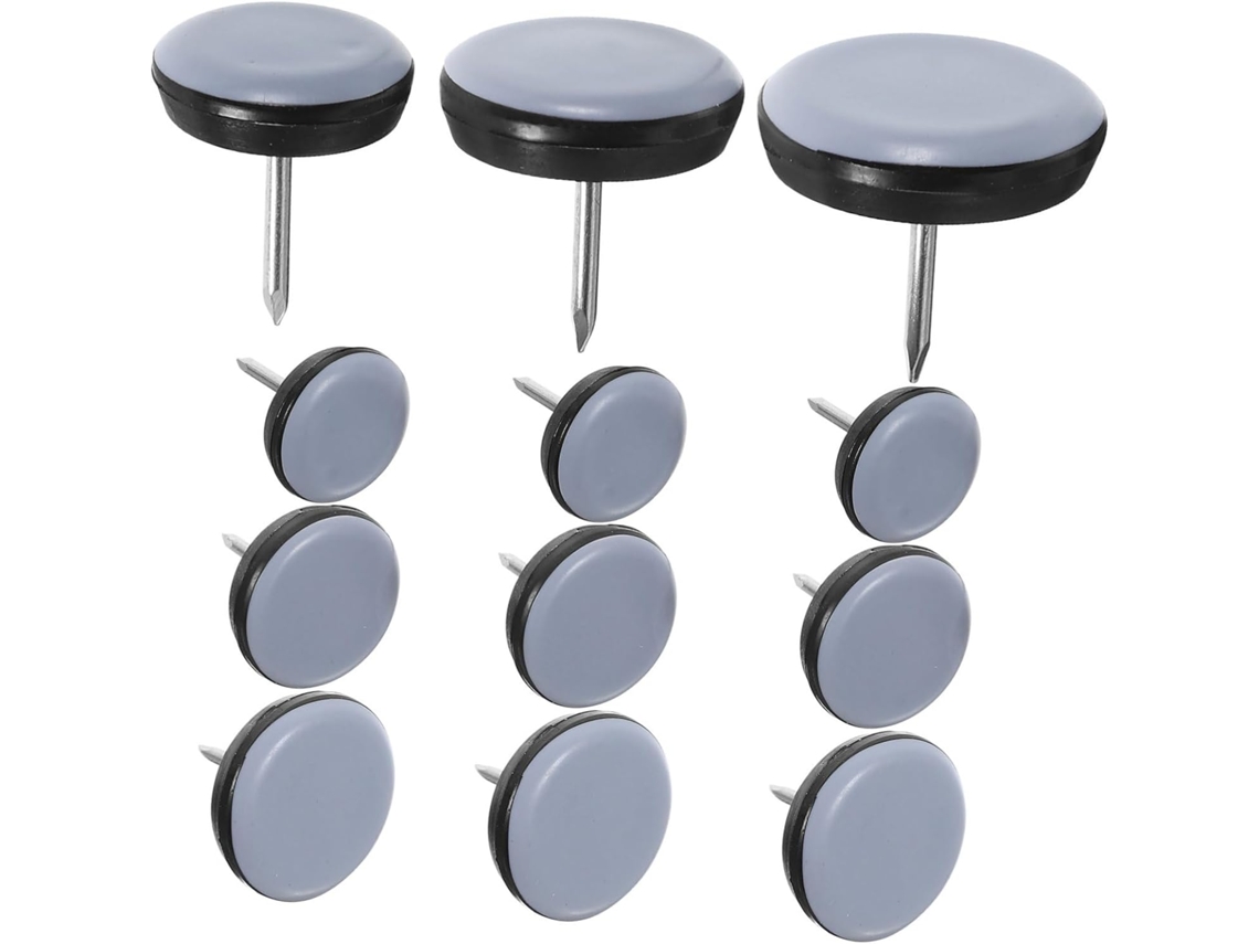 Protetores De Pés Móveis Fáceis Mover Com Almofada Estável Ptfe, Pacote Com 12-unidades Para Pés De Mesas E Cadeiras