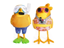 Laxiscreed Conjunto De Decorações De Verão Com Pássaros Para Praia E Estilo Casual