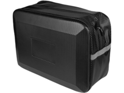Bolsa de armazenamento para motocicleta, bolsa traseira refletora de PVC de 9 litros