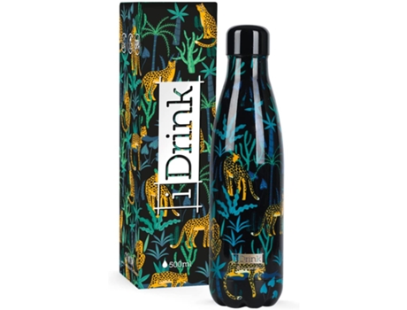 Garrafa Térmica iDrink Parede Dupla Jaguar 500ml