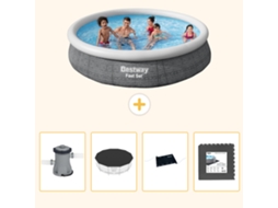 Bestway Piscina Bestway Fast Set Redonda - 366x76 Cm - 5-peças S195