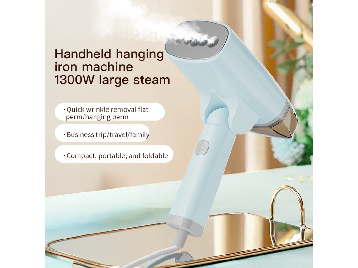 Vaporizador de Roupas 1300 W BRILVIBERA, Dobrável para Casa e Viagens