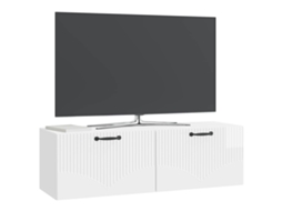 Gabinete de Tv de Parede Branco Brilhante 98 X 31 X 30 Cm MAISON EXCLUSIVE