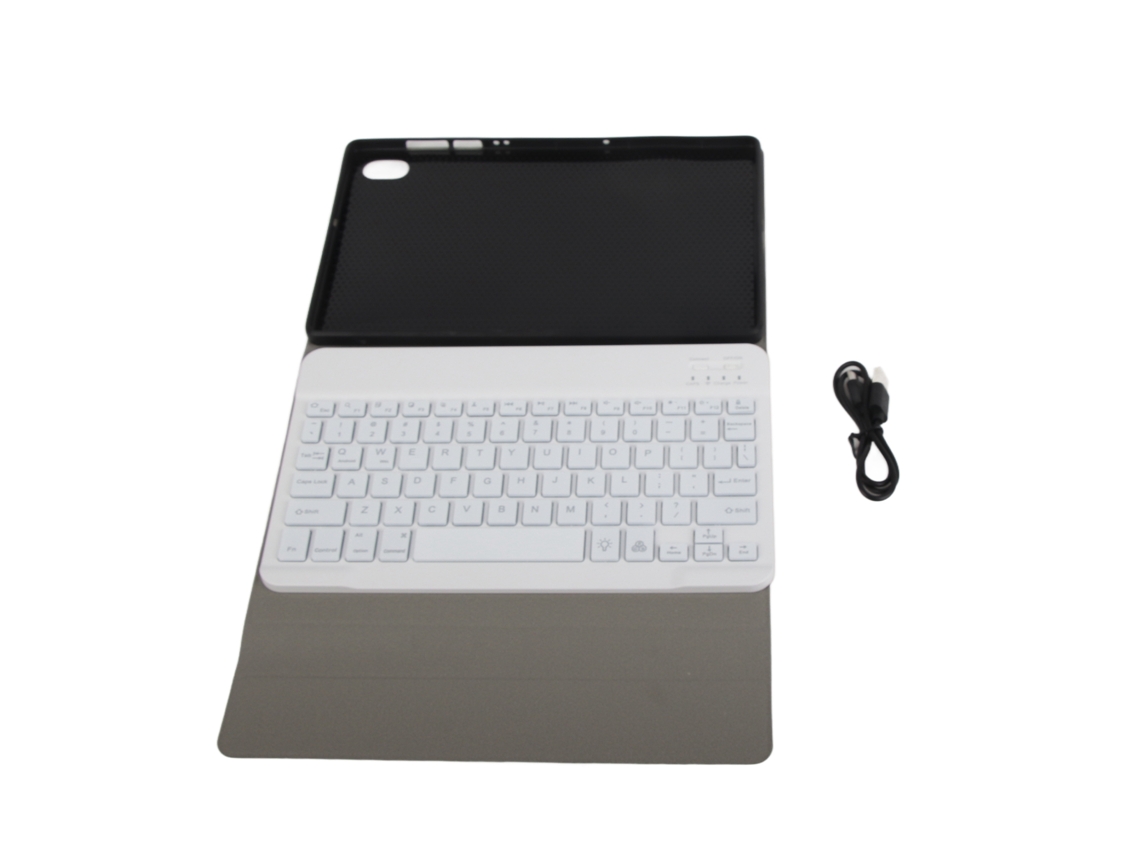 Raum-teclado Sem Fio Detachable Com Capa Para Lenovo M10 Fhd Plus 10.3 Polegadas Rose Gold