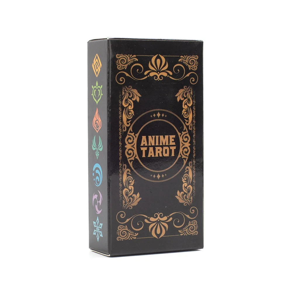 Jogo de Tarô Anime com 78 Cartas, 10,3 X 6 Cm, Adivinhação em Inglês MDUG
