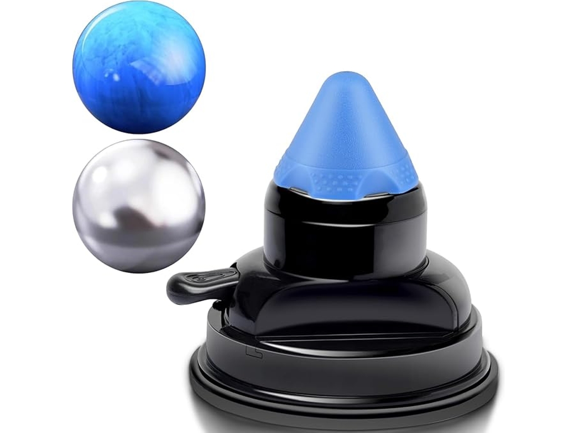 Bola de Massagem Montada na Parede, Rolador de Massagem na Parede 3 em 1 para Alívio da Dor e Tecido Profundo,2 Balas e Pontos STELASPLEN