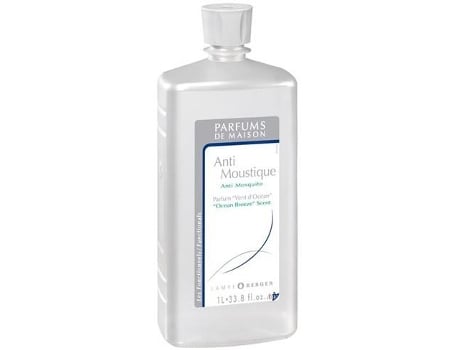 Maison Berger Paris Lampe Recharge Anti-Moustique Vent d'Océan 1lt 33.81fl.oz
