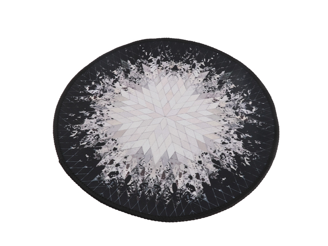 Tapete Redondo Anti derrapante 40cm Flanela | S/MARCA