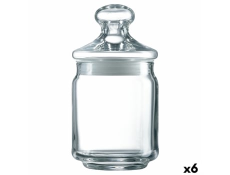 Frasco Luminarc Club Transparente Vidro (280 ml) (6 Unidades)