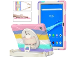 Capa Protetora De Silicone + Pc Para Tablet Lenovo Tab M10 Plus 10.6 3ª Geração (2022)
