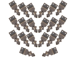 Conjunto De 20-fechos Ferro Estilo Vintage Com Parafusos Para Caixas Madeira E Porta Joias, Fecho Artístico Para Casa E