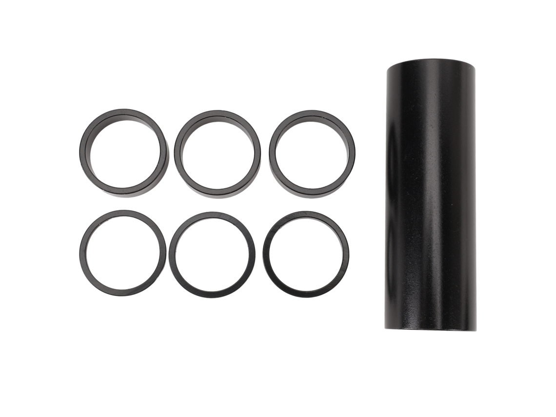 Espaçadores Mali de cabeçote, 28.6mm, em liga de alumínio, para mountain, road, fixed gear bikes