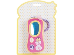 Telefone DISFRAZZES de Coelhinho com Som (24 cm - Rosa)