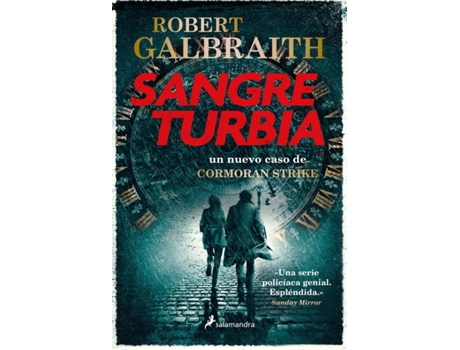 Livro Sangre Turbia de Robert Galbraith (Espanhol)