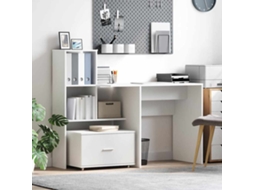 Vidaxl Gabinete De Gavetas 55 X 45 X 31 Cm Branco