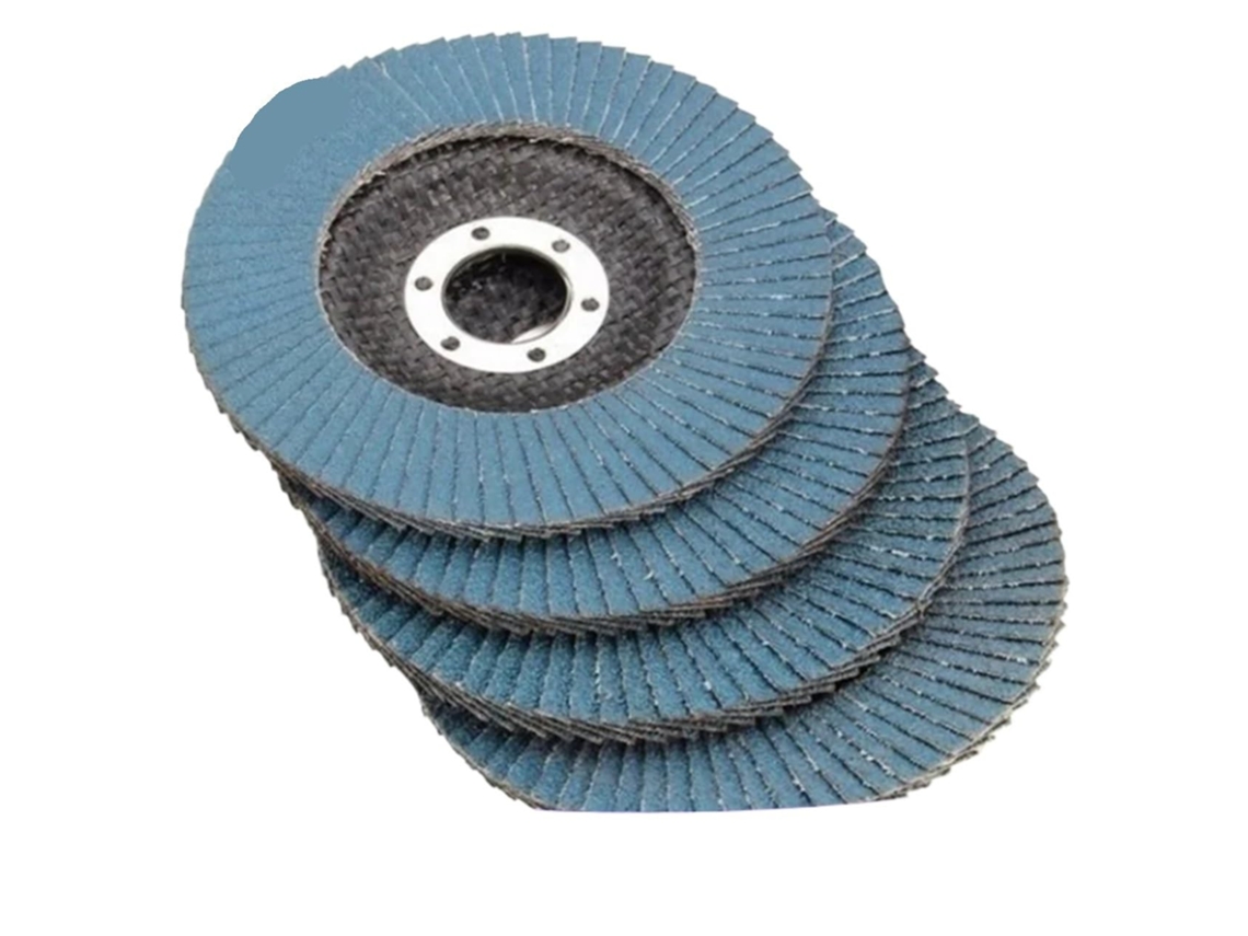 Discos De Lixa Flap Para Esmerilhadeira Angular 5 Polegadas 125mm, Grãos 40a 120-discos Abrasivos Para Lixar Metal