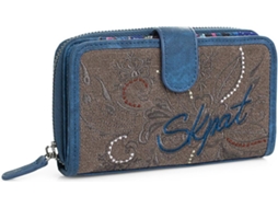 Carteira SKPAT 95616 Grande De Mulher e Bolsa (9 x 16 cm)