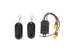 Alarme antifurto Rebe para bicicleta elétrica com 2 controles remotos, sistema de segurança à prova d'água 36-70V para bicicletas e scooters.