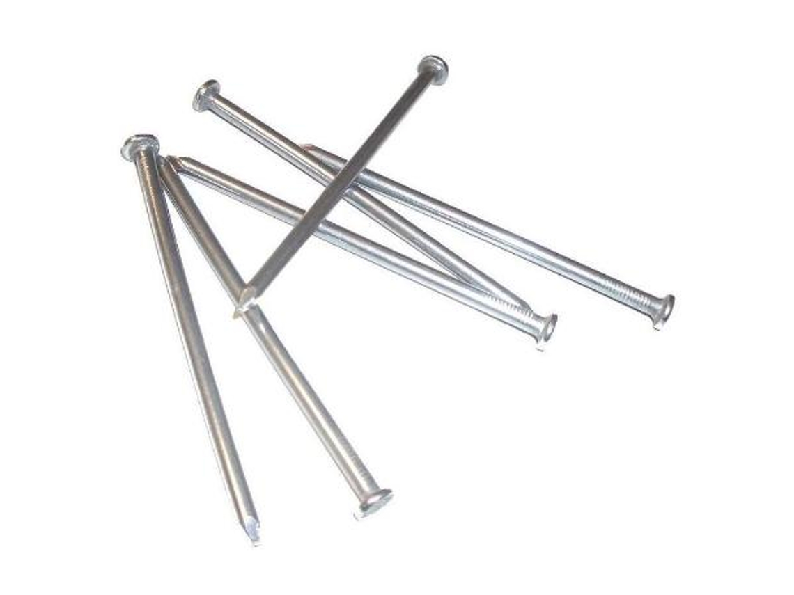 Puntas hierro cabeza plana granel largo 100mm (caja 3)