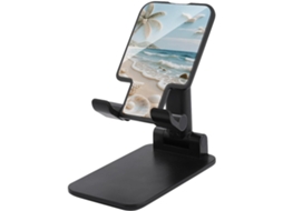 Shell – Suporte De Mesa Dobrável E Ajustável Para Celular Com Base Antiderrapante, Compatível Com Todos Os Smartphones