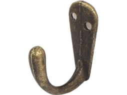 Cabide para Roupão com Gancho Único, Liga de Zinco, 37x15 Mm CHABERLU