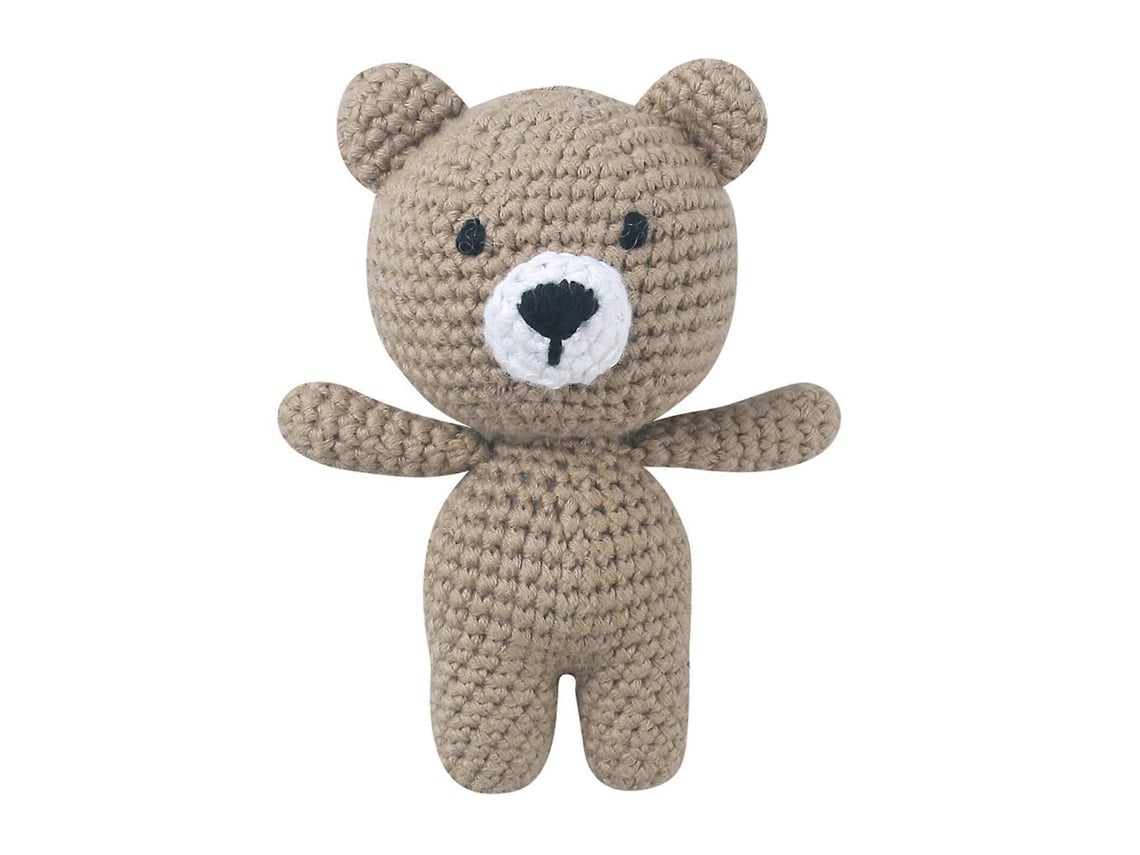 Boneca De Crochê De Urso Para Crianças