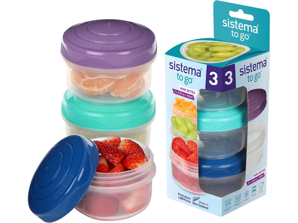 Recipiente Lanche 130ml Hermético