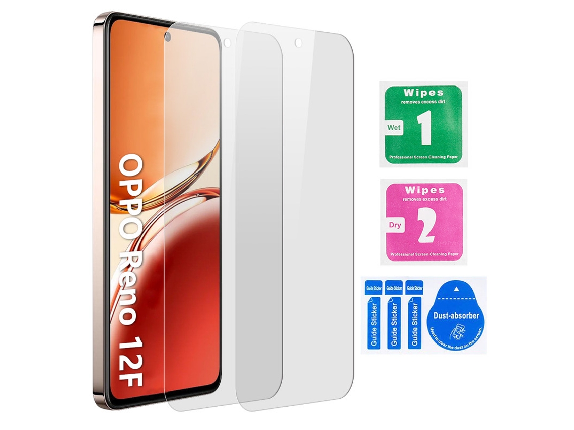 Pelicula de Vidro HCT STYLE Oppo Reno 12F
