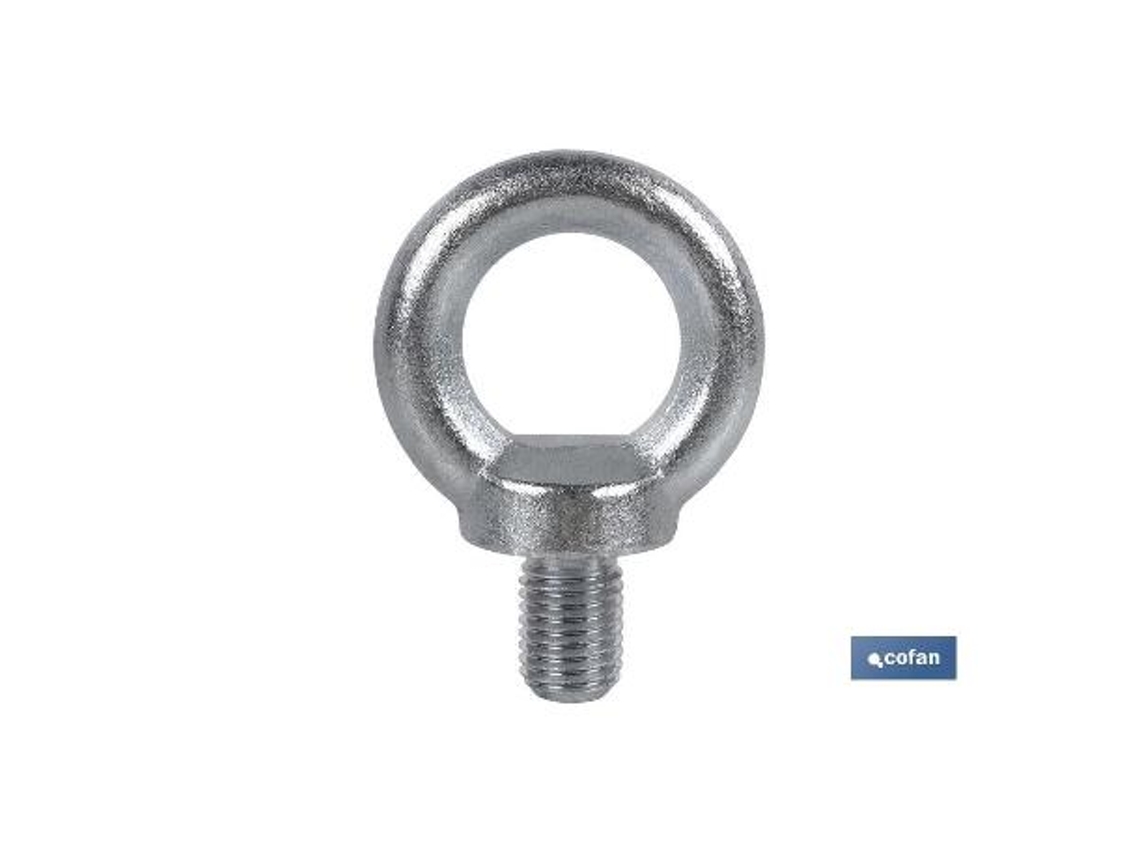 Anilla elevacion macho din 580 m-8 zn   caja 50 unid.
