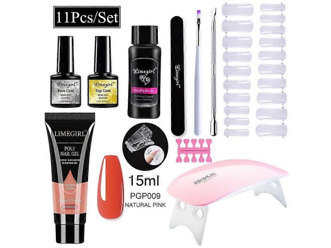 Conjunto de Manicure com Lâmpada Led 54 W, Unhas 20.000 Rpm, Máquina Broca para Unhas, Kit D e Gel Uv GOKOCO
