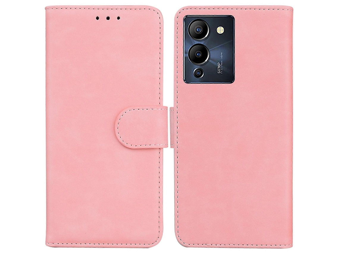 Capa De Celular Flip Em Couro Sintético Com Toque Suave E Cor Pura Para Infinix Note 12 G96/x670