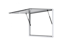 Janela De Serviço Para Food Truck 1220x915mm Com Abertura Pneumática Tekmaquinas