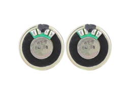 2 Peças Alto-falante Bocal 8ohm 1w Estéreo Diâmetro 28mm S/MARCA