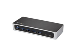 Hub Usb C De 7 Portas Startech.com Com Alimentação Externa Usb Type C Para 5x Usb A E 2x Hub Usb C Usb 3.0 Aquaforge (hb30c5a2c)