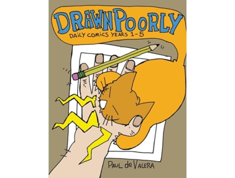 Livro Drawn Poorly years 1-5 de Paul F de Valera (Inglês)