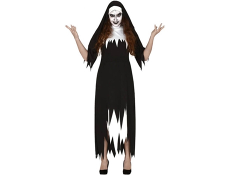 Fato de Mulher  Freira Zombie (Tam: L)