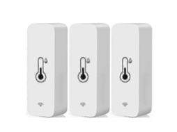 3x Tuya Wifi Sensor De Temperatura E Umidade Higrômetro Interno